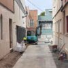 Comienzan los trabajos en la calle Lago para convertirla en una plataforma única