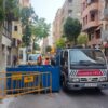 Comienza la plantación de árboles en la calle Blas Valero, dentro del Plan Elx Natura