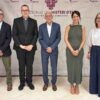El obispo, Francisco Conesa, será Portaestandarte del Misteri. Personalidades Electas: el policía, Jesús Andreu, y la vicerrectora, Mª José López