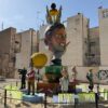 El barrio del Raval se prepara para celebrar dentro de un mes las Fiestas de San Juan y las Hogueras