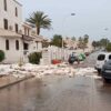 Santa Pola. Buscan soluciones para evitar desperfectos en Costa Hispania cuando hay fuertes lluvias