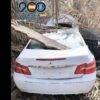 Detenidos en Elche y Orihuela por intentar robar 30.000 euros, con arma de fuego y accidente incluido, al comercial de una empresa