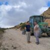 Crevillent. Trabajos de acondicionamiento del camino Costera del Catí para prevenir incendios