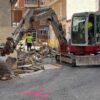 Obras para hacer plataformas únicas en las calles Verónica, Pintor Murillo y otras de la zona