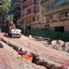 Las obras de la calle Clara Campoamor acabarán en la segunda quincena de febrero
