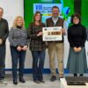 La Asociación de Diabetes e Integra-T reciben la recaudación de los partidos de fútbol de la Asociación de Informadores
