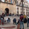 Tercera concentración para reclamar la apertura del Club de Lectura de Casa de la Dona