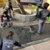 Santa Pola. Alumnado de albañilería de la Escuela Taller realiza reparaciones en dos colegios