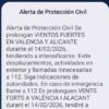 Lanzan alerta a los móviles por fuertes vientos