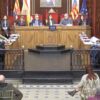 Tensa junta de portavoces en el Ayuntamiento en la que se ha decidido mantener la moción de VOX sobre industria y autónomos