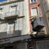 Comienza la instalación de los toldos vela en las calles comerciales