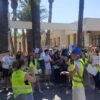 Concentración para reclamar mejoras en el Conservatorio de Música y el nuevo centro